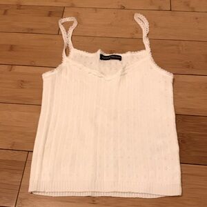 White, BRANDY MELVILLE, S (teen), see through